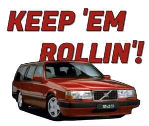 Keep 'em rollin'!